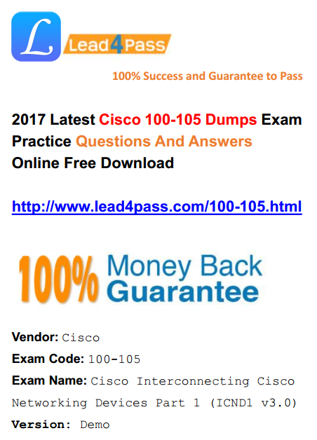 100-105 dumps